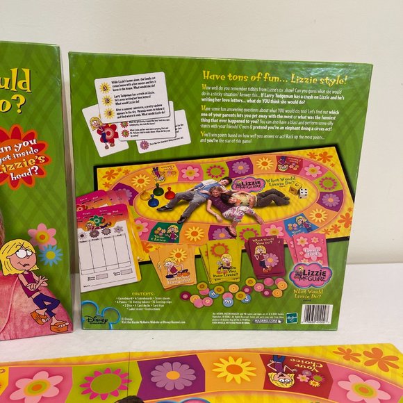 Disney Lizzie McGuire Board Game - Yellow and Pink - Picture 6 of 16